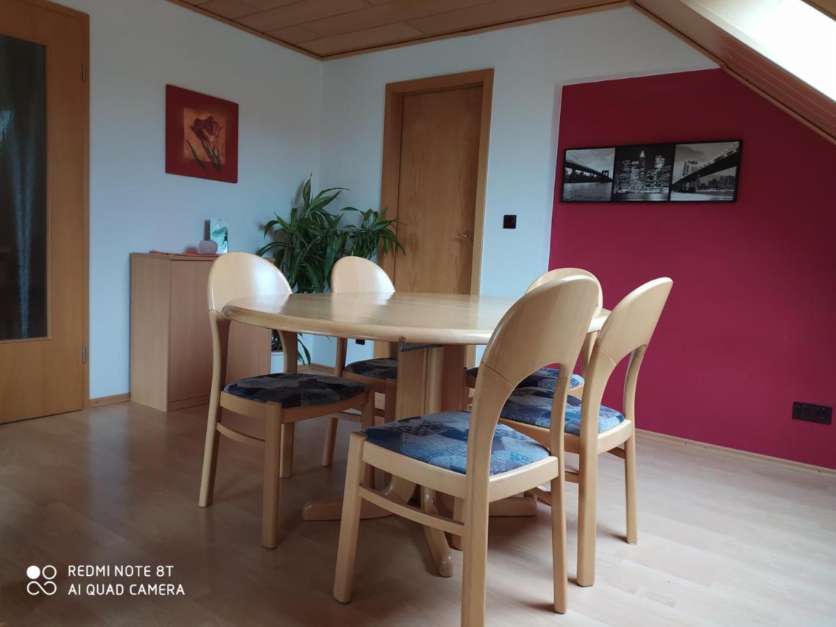 Ferienwohnung Haus Rosa Nudlingen Luaran gambar